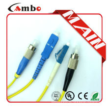 Precio más bajo OM2 DX Simplex Fibra Jumper lc pc sc apc patch cord